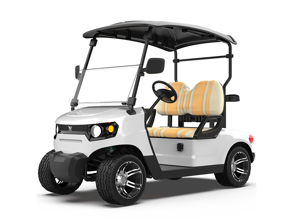 electric golf carts white