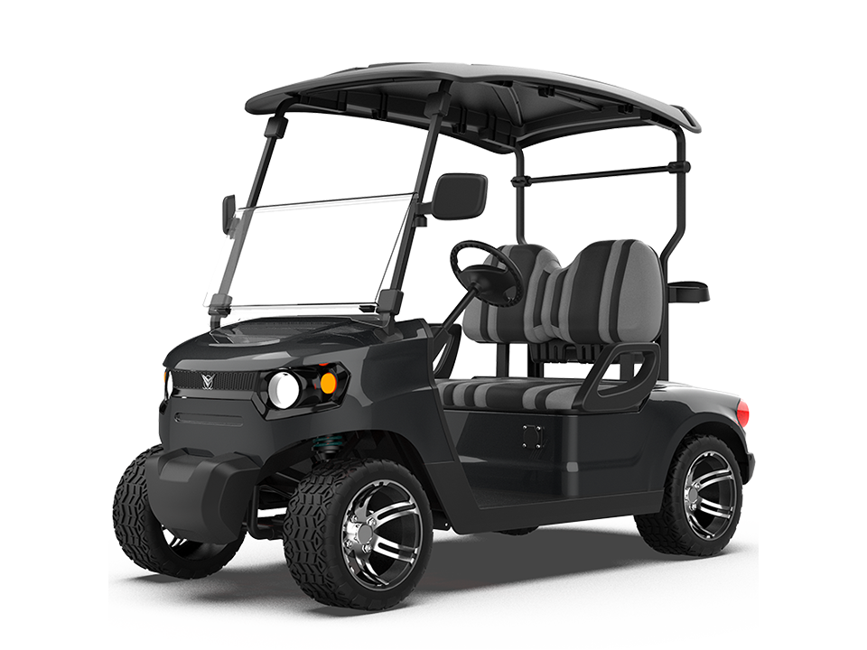 electric golf carts black