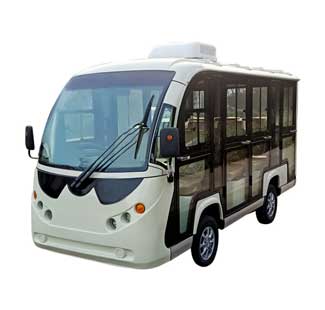 11 Seater Electric Shuttle Bus Closed Type