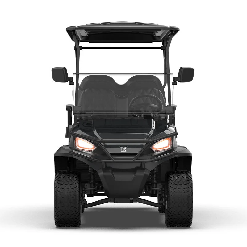 ggl 22 seater black lifted golf cart2