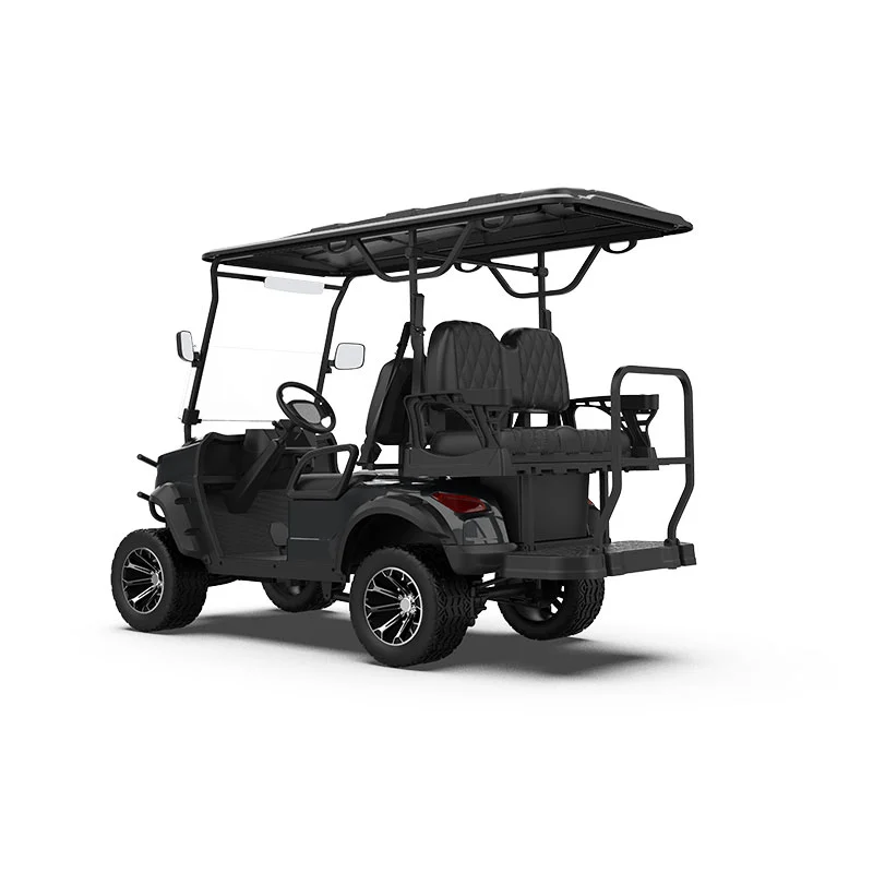 ghl 22 seater black lifted golf cart7