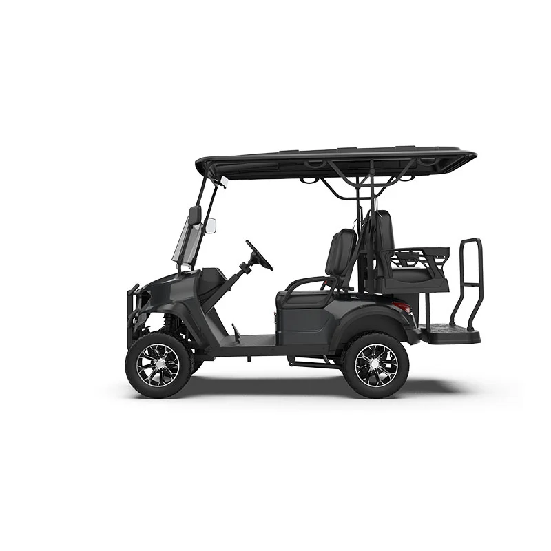 ghl 22 seater black lifted golf cart9