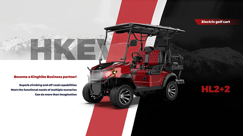Overview of F series electric lifted golf cart
