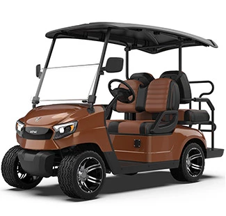 M Series 2+2 Lifted Brown Golf Cart
