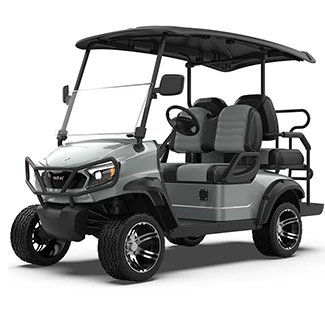 M Series 2+2 Lifted Gray Golf Cart