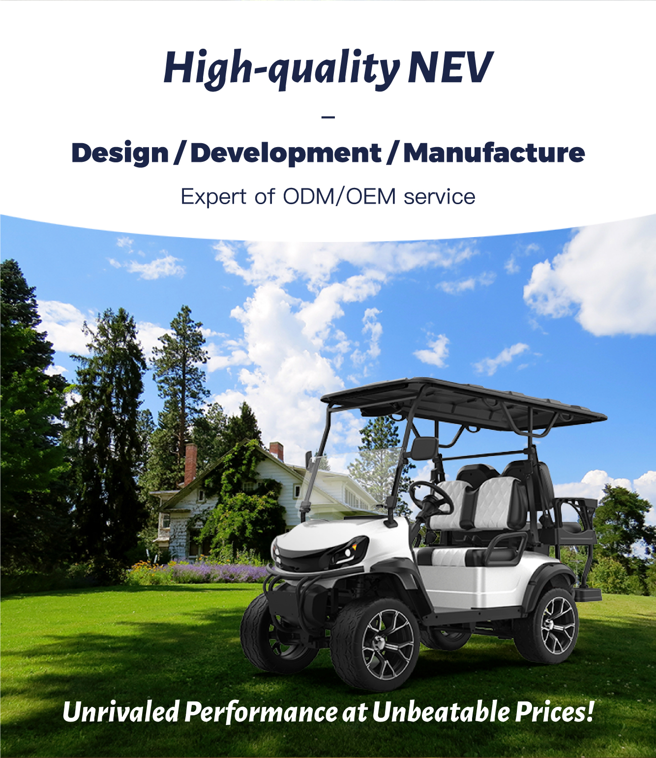 Kinghike golf cart